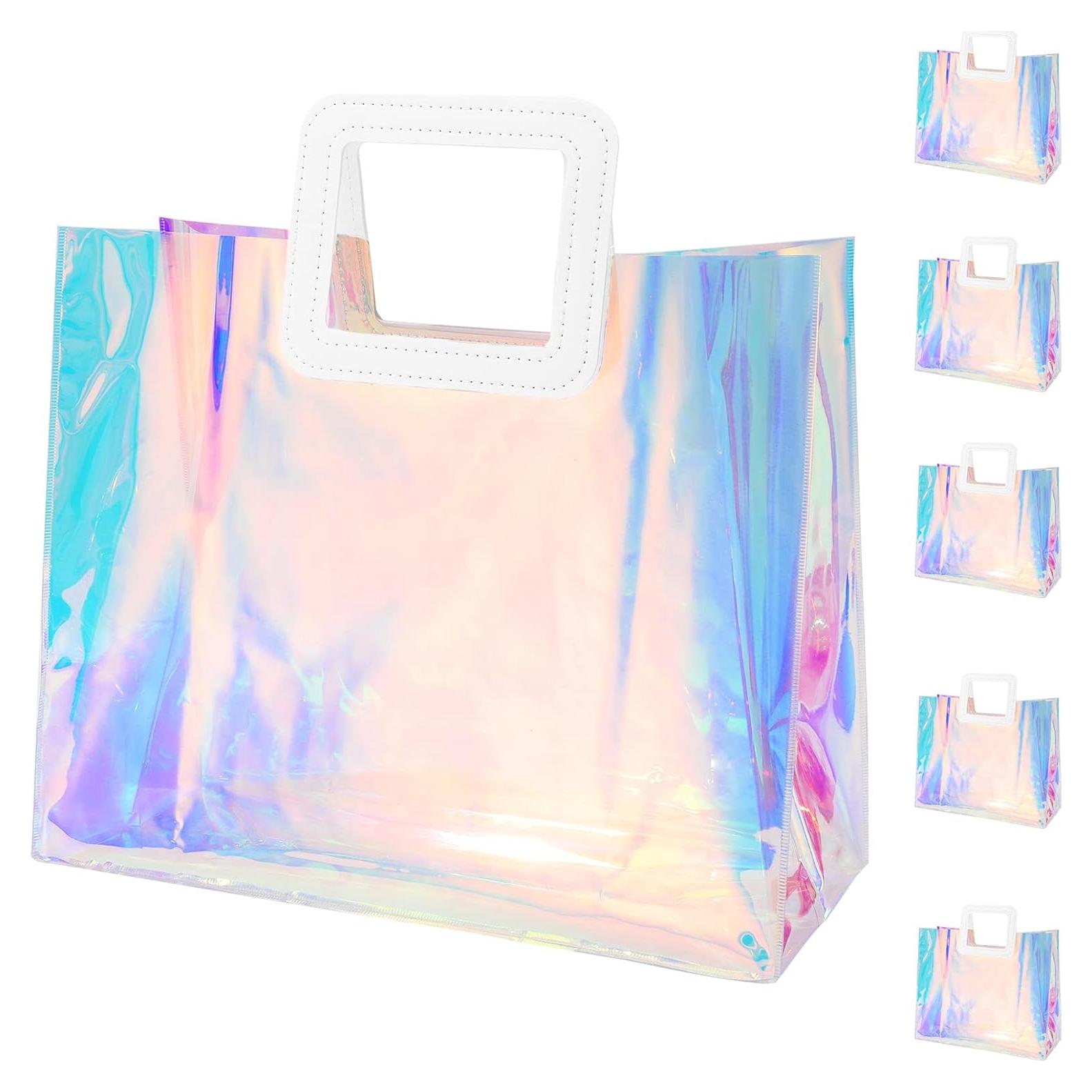 Bolsas de Regalo Holográficas Whaline 5 Piezas 32.5x29.5cm PVC
