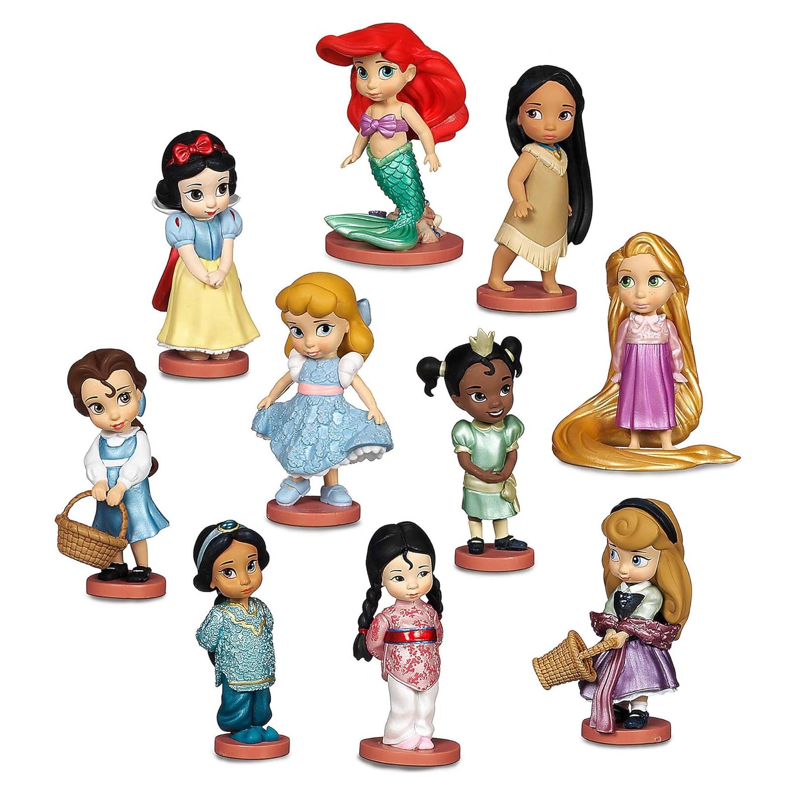 Set de Figuras Deluxe Disney Animadores - 10 Princesas