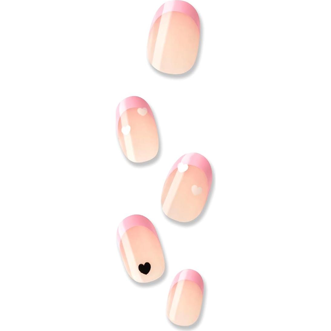 KISS imPRESS Uñas Postizas Francesas Ditto Neutro Claro 30 Uñas