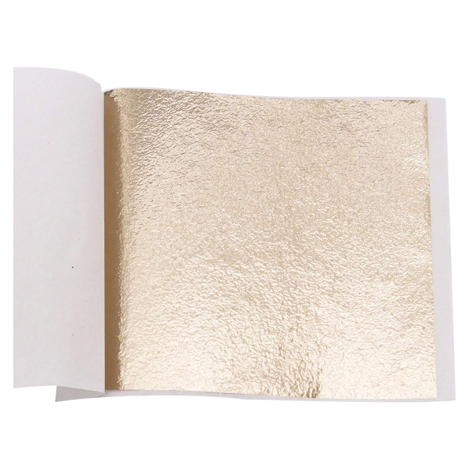 Hojas de Oro KINNO Antiguo 100 Unidades 8.5 x 8 cm Decoración