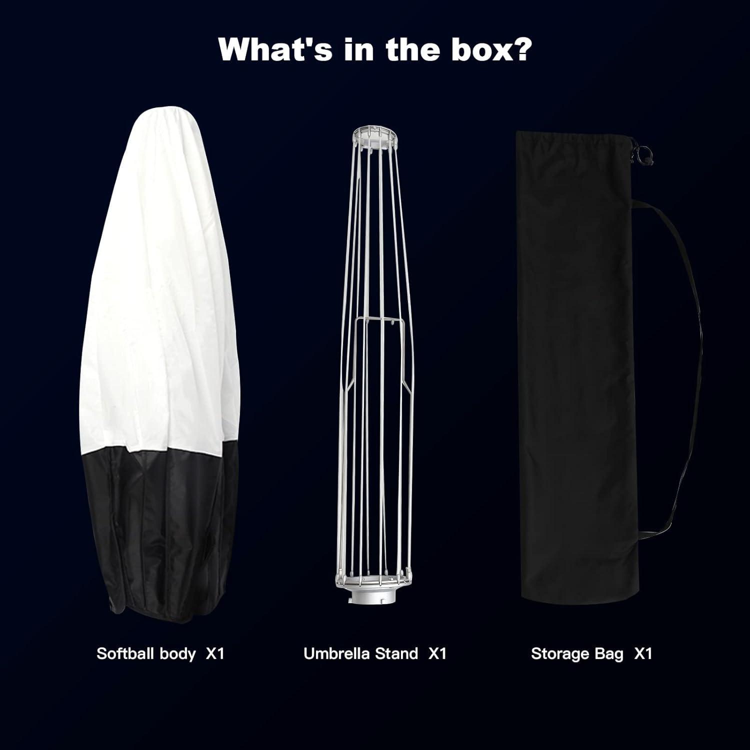 Softbox Octagonal 63.5cm Soonpho con Bombillas LED y Trípode