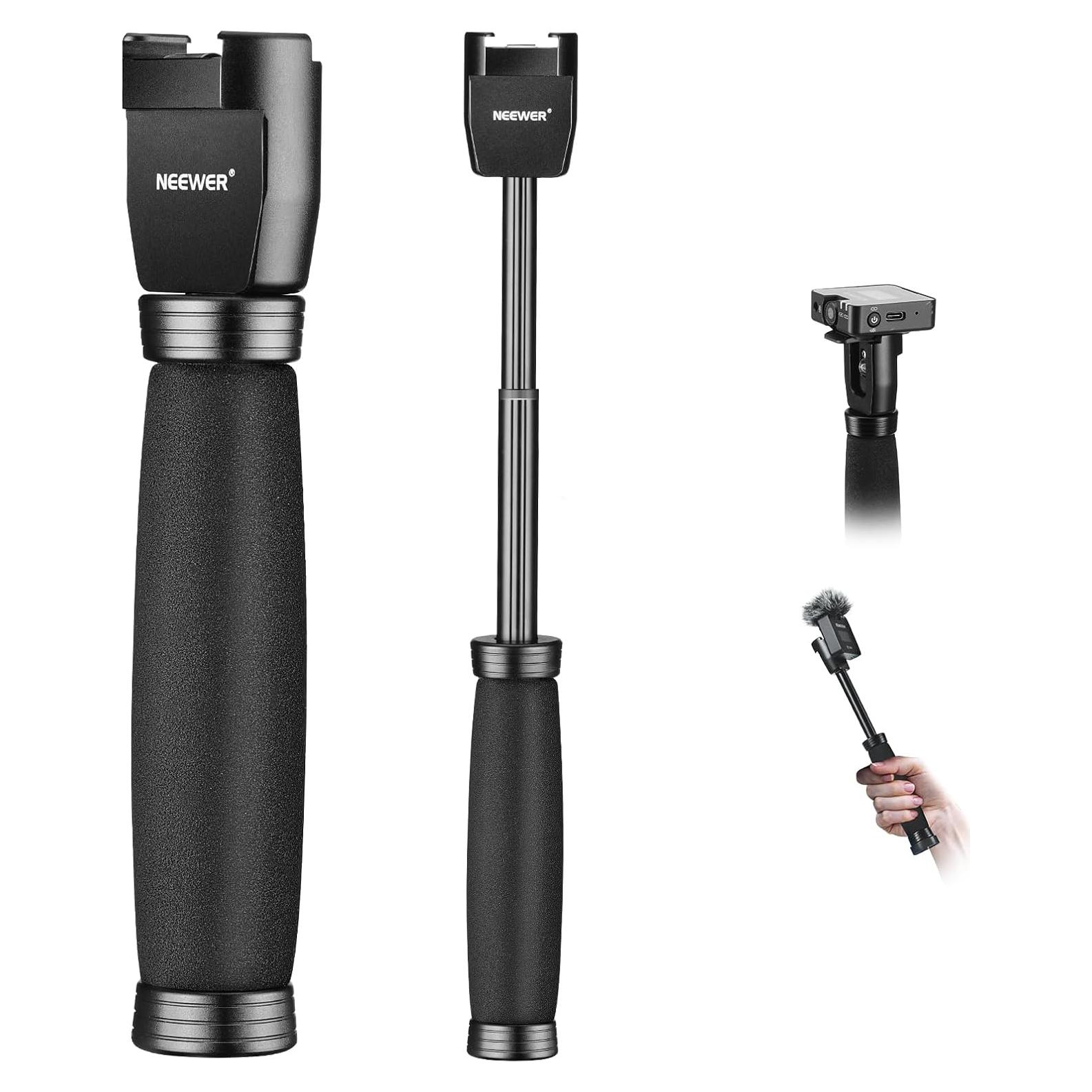 Mango de Micrófono Telescópico NEEWER MS003 Ajustable 15-22cm