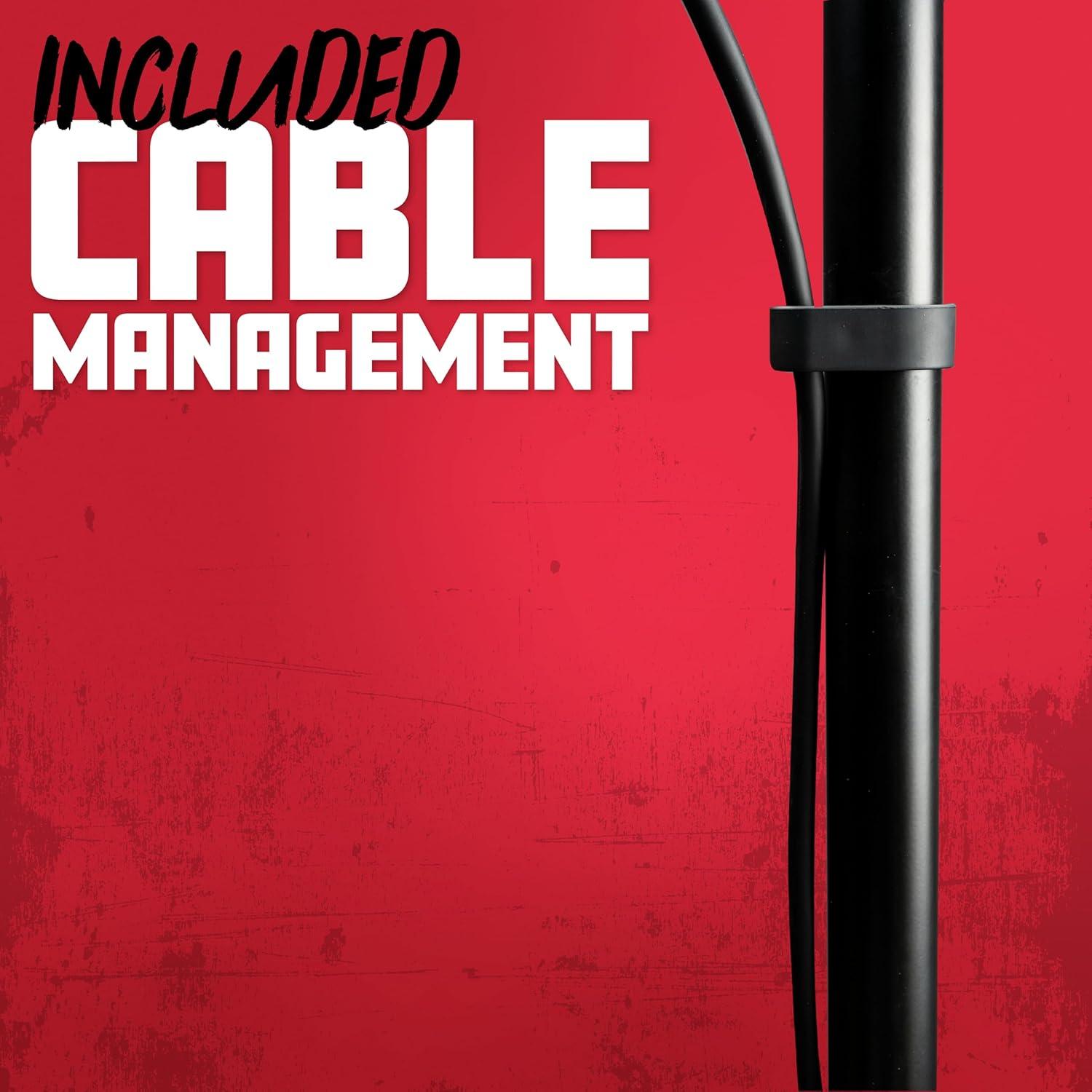 Soporte de Micrófono Gator Frameworks Base Ponderada 25.4 cm Ajustable