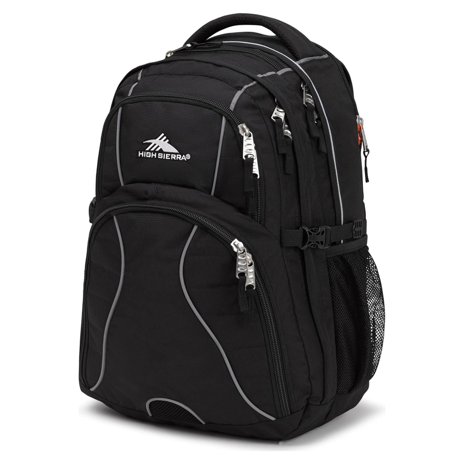 Mochila para computadora High Sierra Swerve Negra 36.5L