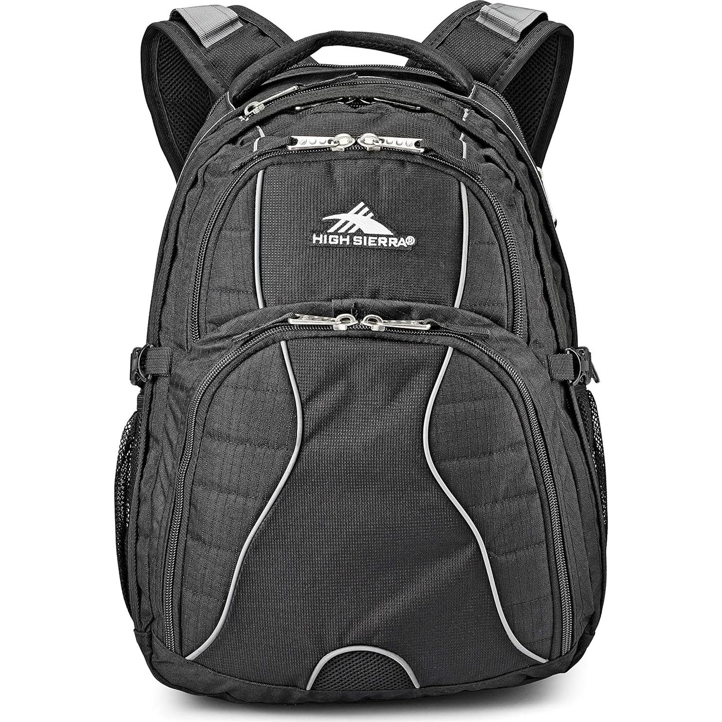 Mochila para computadora High Sierra Swerve Negra 36.5L