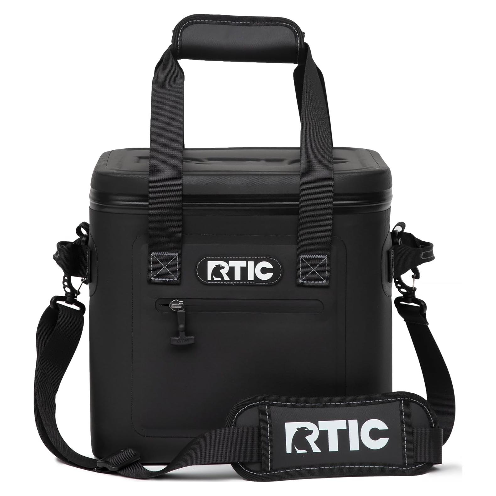 Cooler Suave RTIC 12 Latas Aislado Flotante Negro