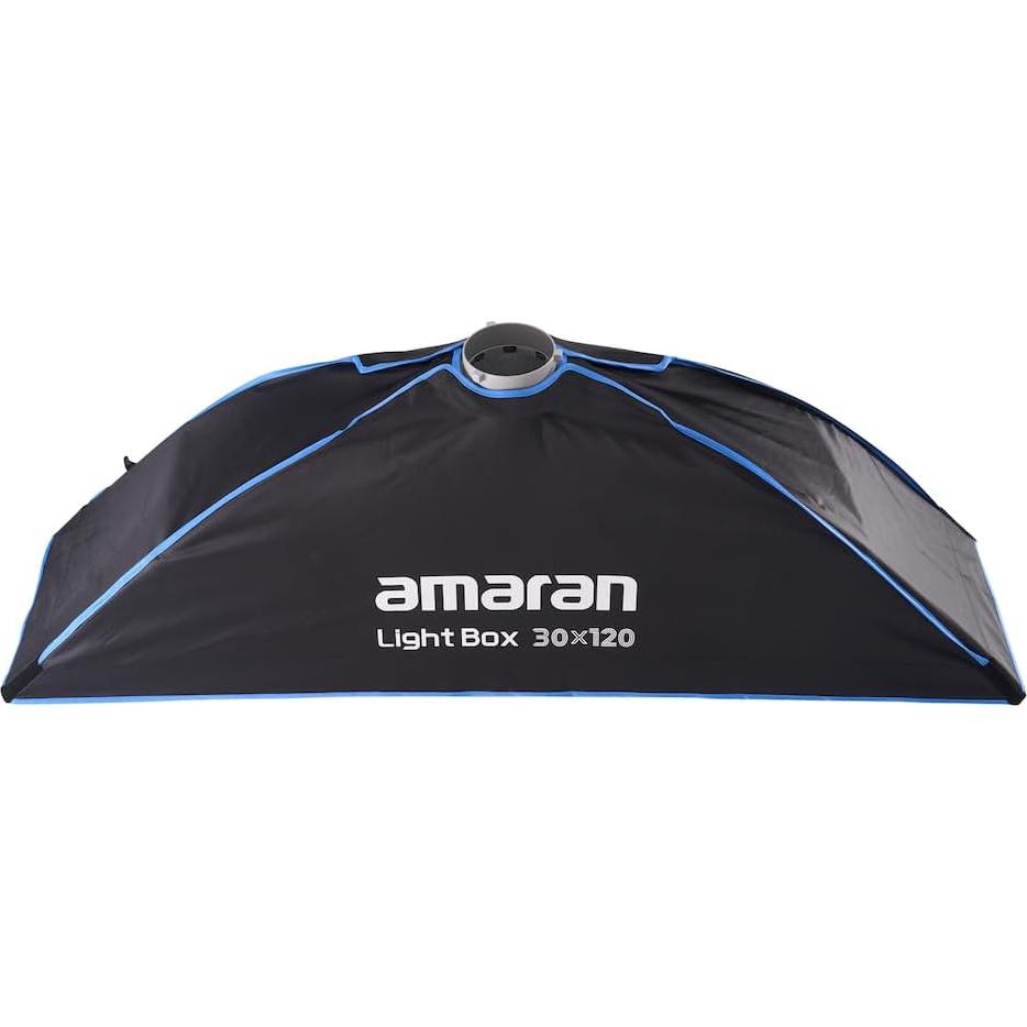 Aputure Amaran Light Box 30x120 Square Bowens Mount Softbox,Included Difusion,Light Control Grid and Carrying Bag for 200X/300C/150C/100D