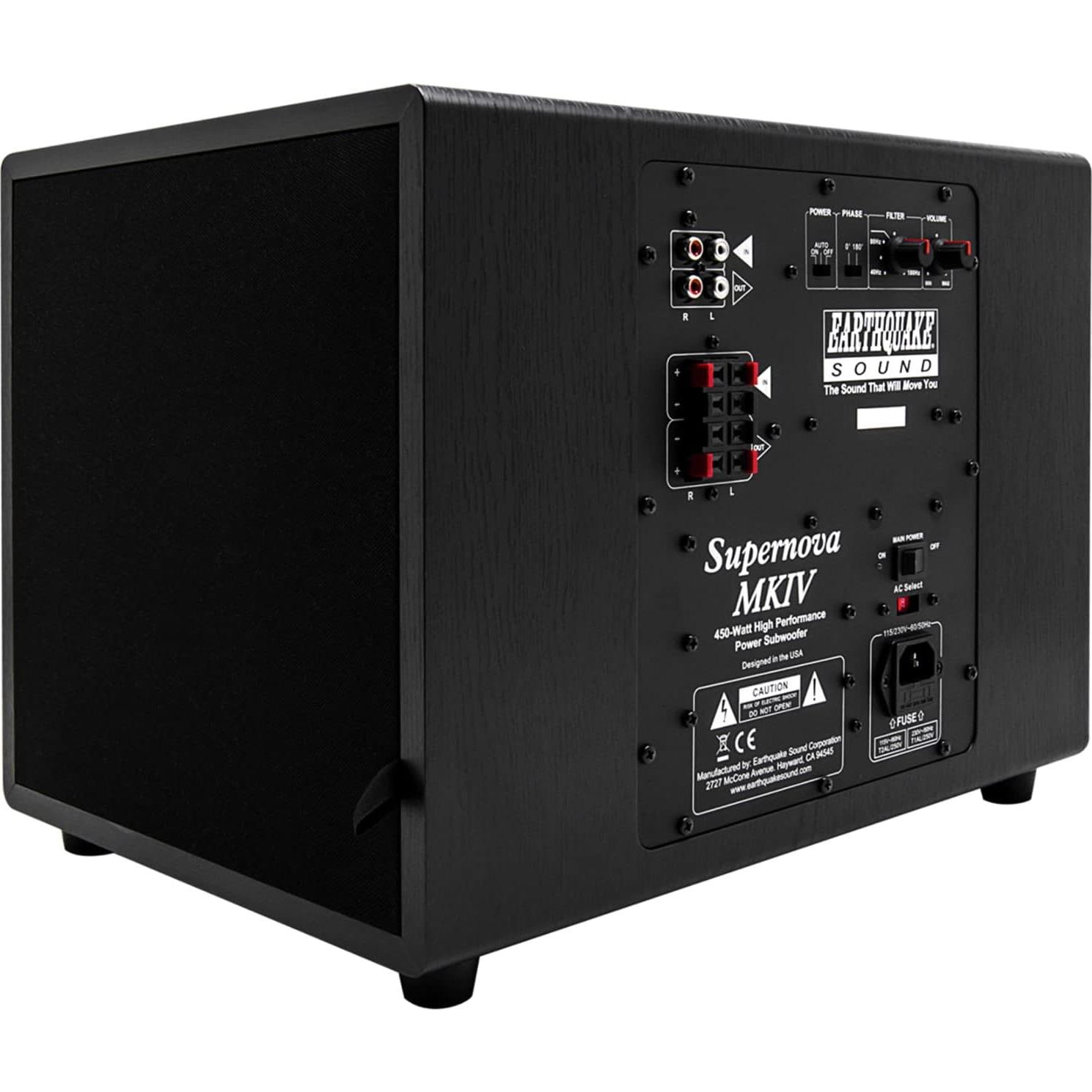 Subwoofer Potenciado Earthquake Supernova MKIV-10 450W