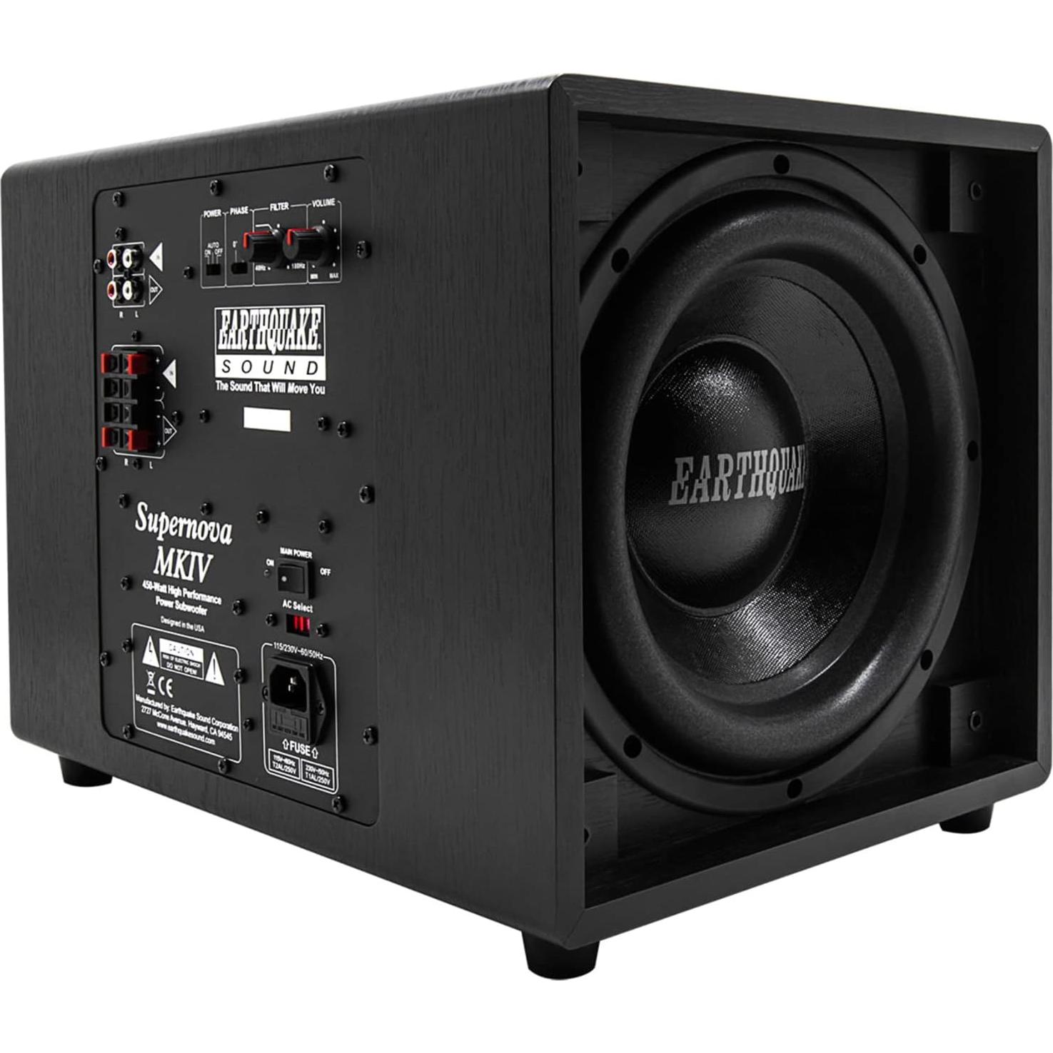 Subwoofer Potenciado Earthquake Supernova MKIV-10 450W