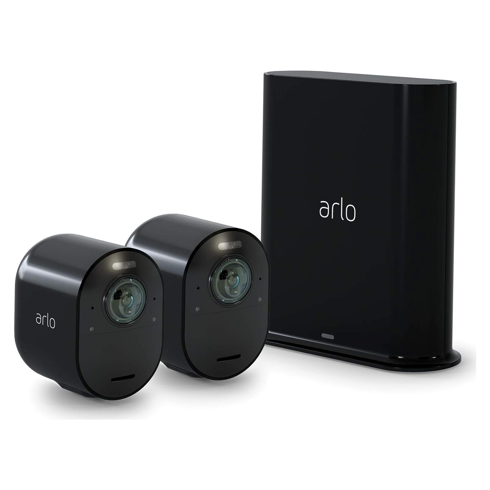 Cámara de Seguridad Arlo Ultra 2 - 4K HDR, 2 Cámaras, SmartHub
