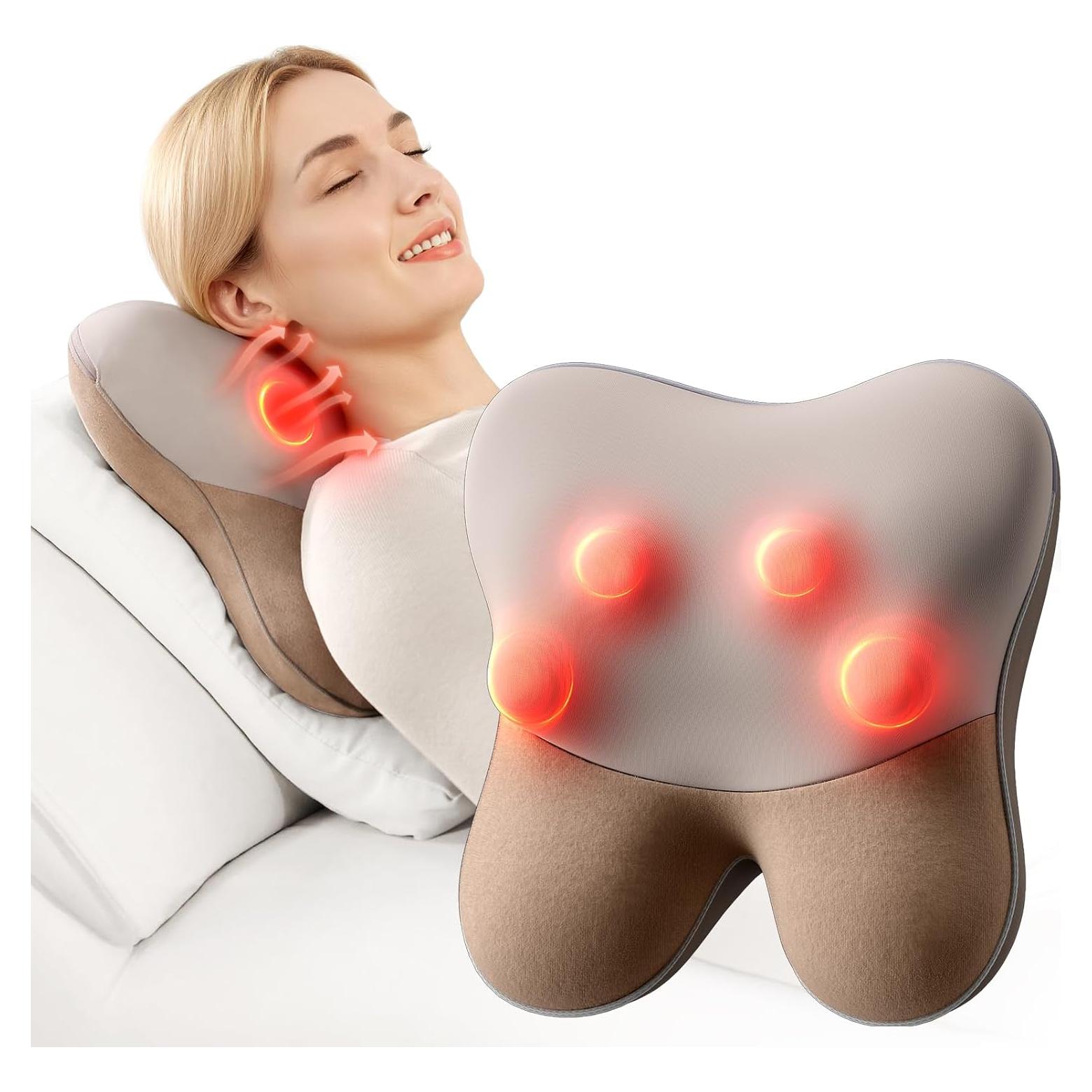 Masajeador de Espalda y Cuello Bob y Brad con Calor 29x10.9cm