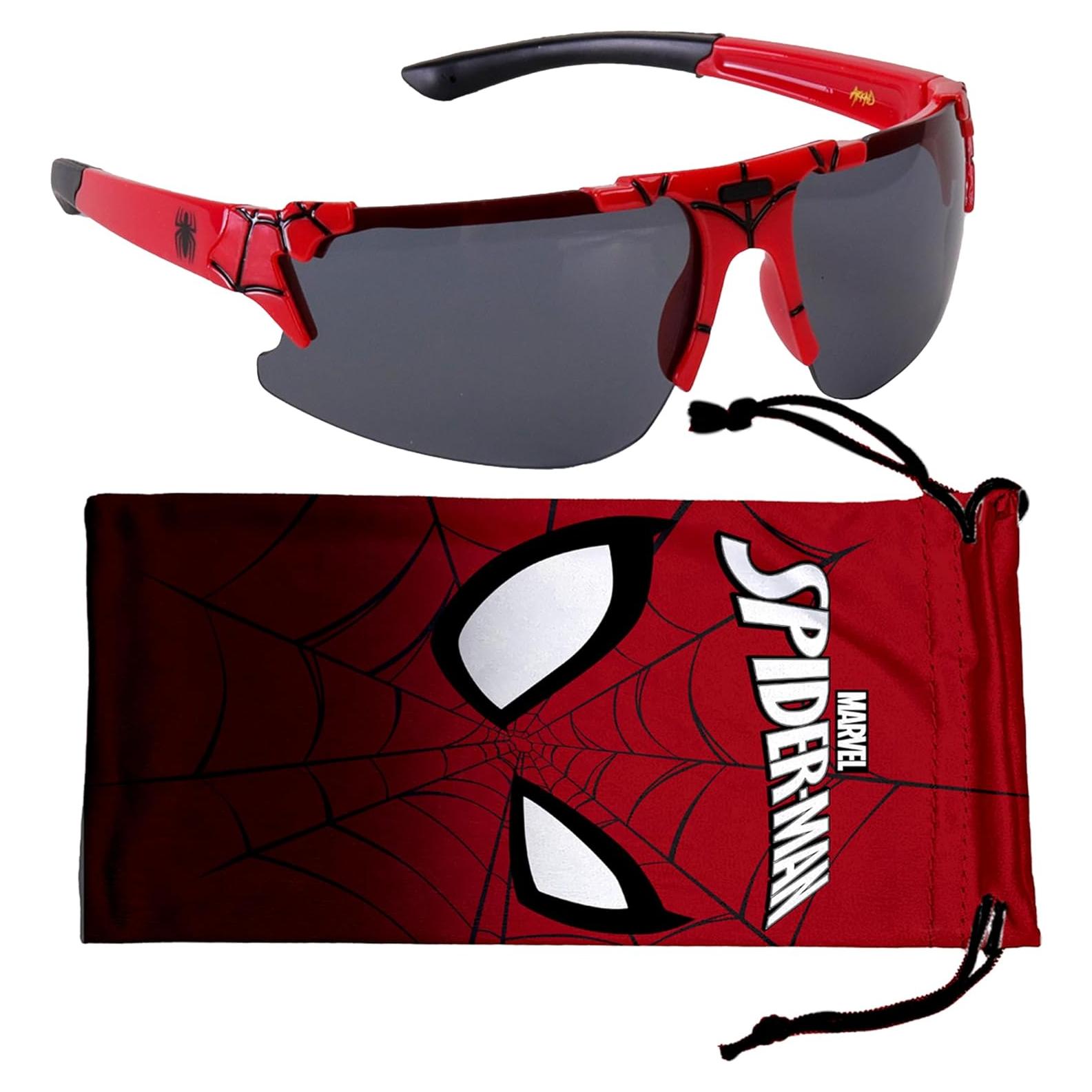Gafas de sol Spiderman para niños - Protección UV y estuche