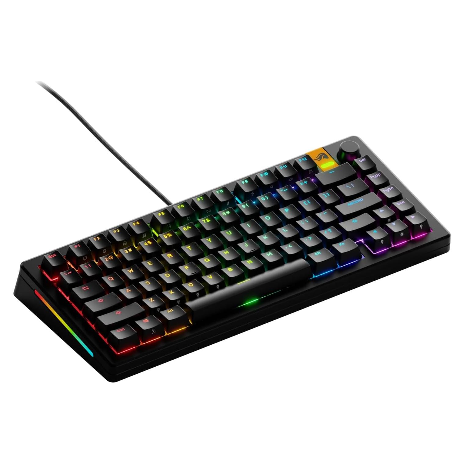 Teclado Mecánico Glorious GMMK 3 HE 75% Negro Hotswappable