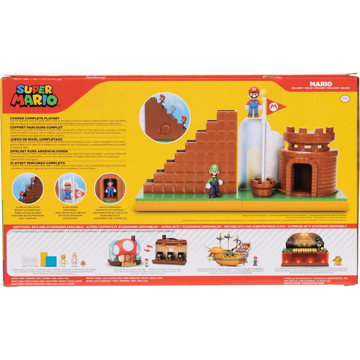 Set de Juego Super Mario Jakks Pacific con Figura y Accesorios