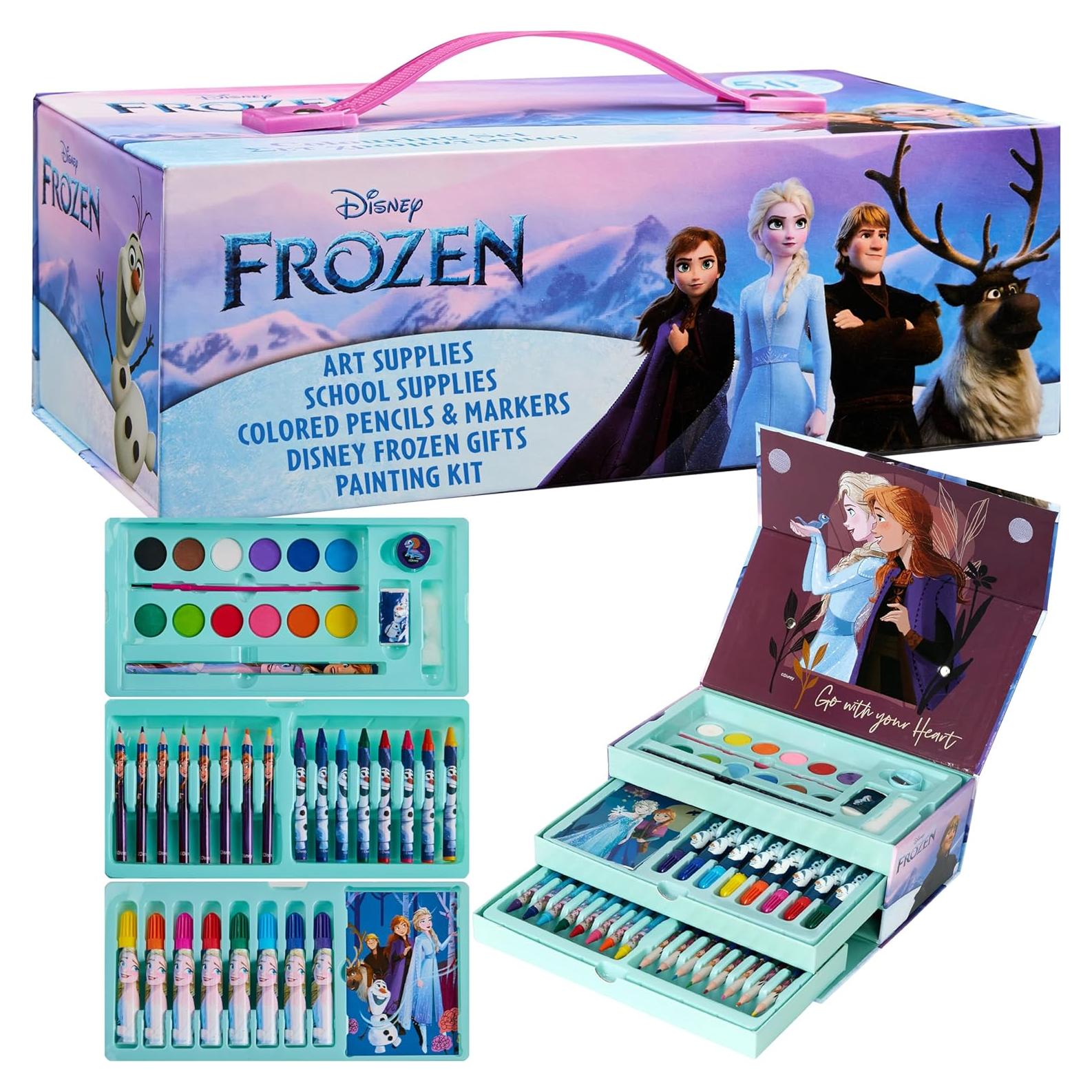 Set de Arte Disney Frozen para Niños 151 Piezas Multicolor