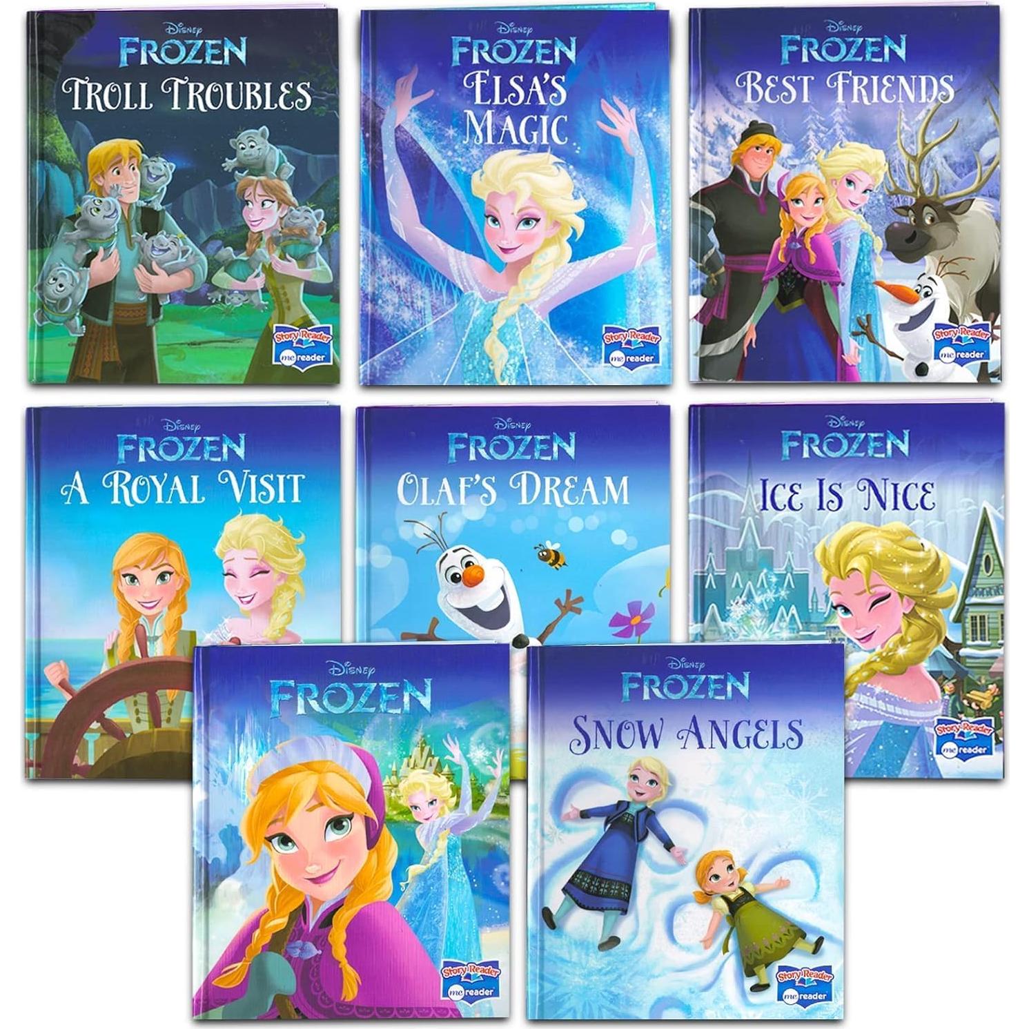 Lector Electrónico Disney Frozen Me Reader + 8 Libros y Stickers