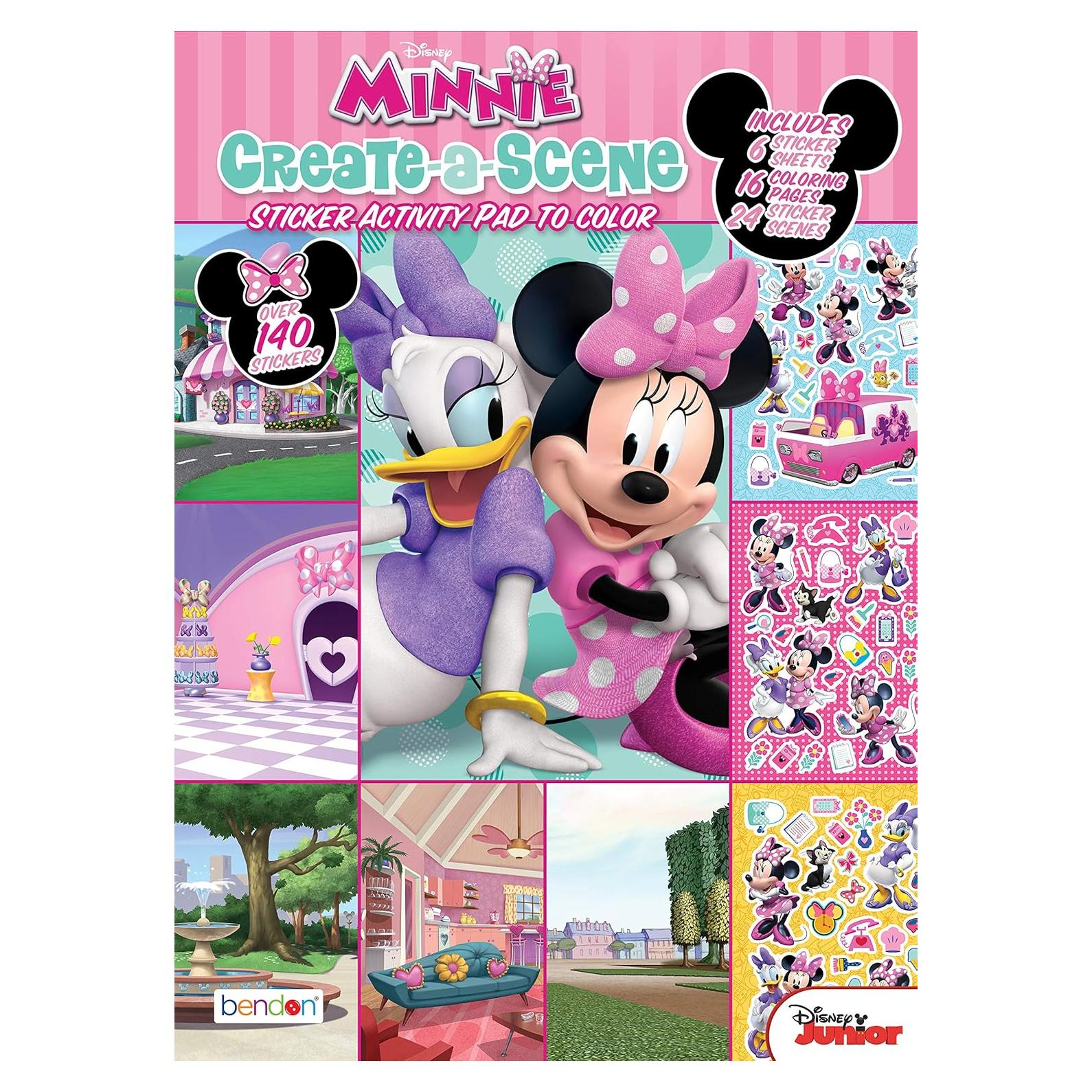 Libro de Actividades con Stickers Minnie Mouse Bendon