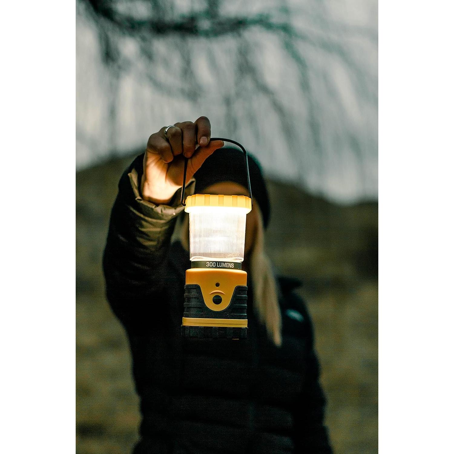 Linterna Solar LED Stansport 300 Lúmenes Carga USB