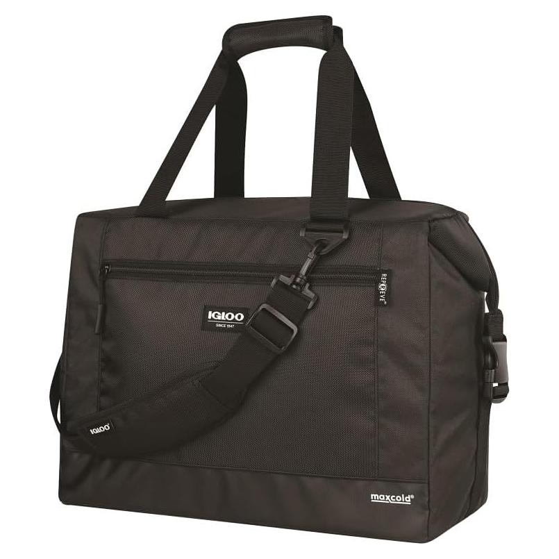 Nevera blanda Igloo Evergreen 36 latas negra impermeable