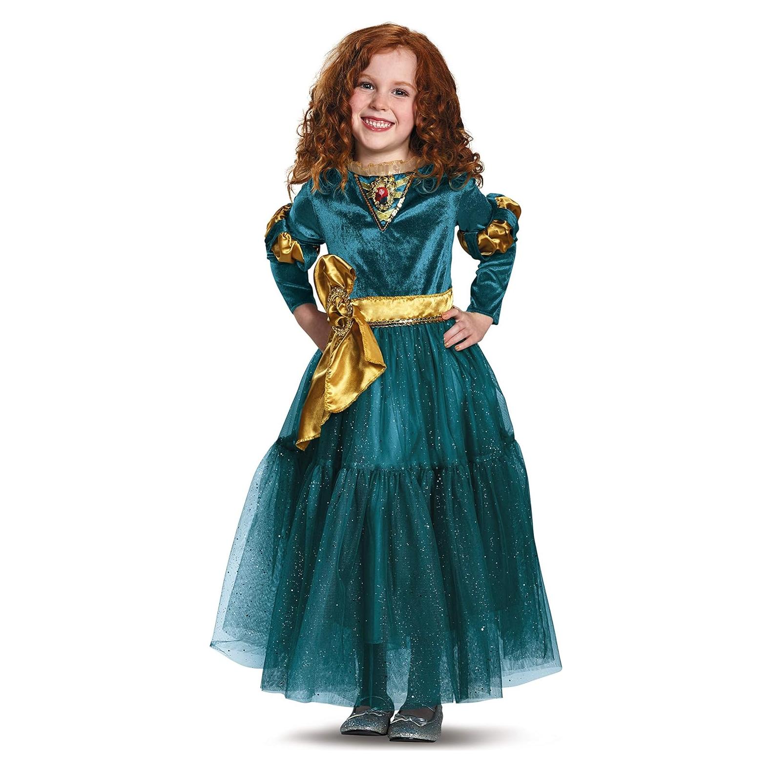 Vestido de Baile de Lujo Merida Disney para Niñas 3T-4T