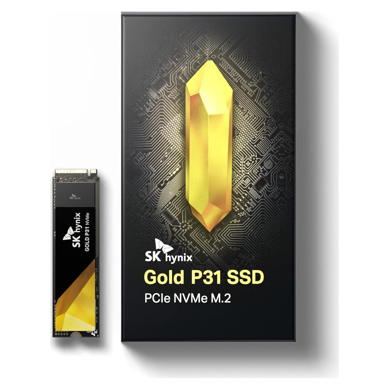 SSD M.2 500GB SK hynix Gold P31 PCIe NVMe 3.0, 3500MB/s