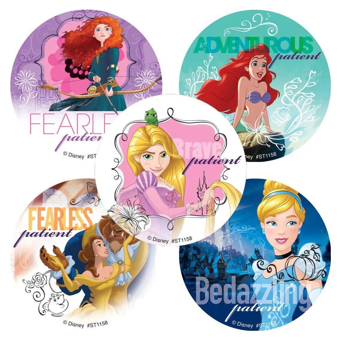 Pegatinas de Paciente Disney SmileMakers - 100 Unidades Hipoalergénicas