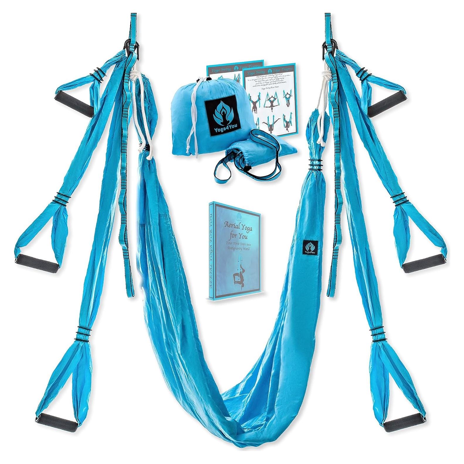 Columpio de Yoga Aéreo Yoga4You 248x150 cm Soporta 272 kg