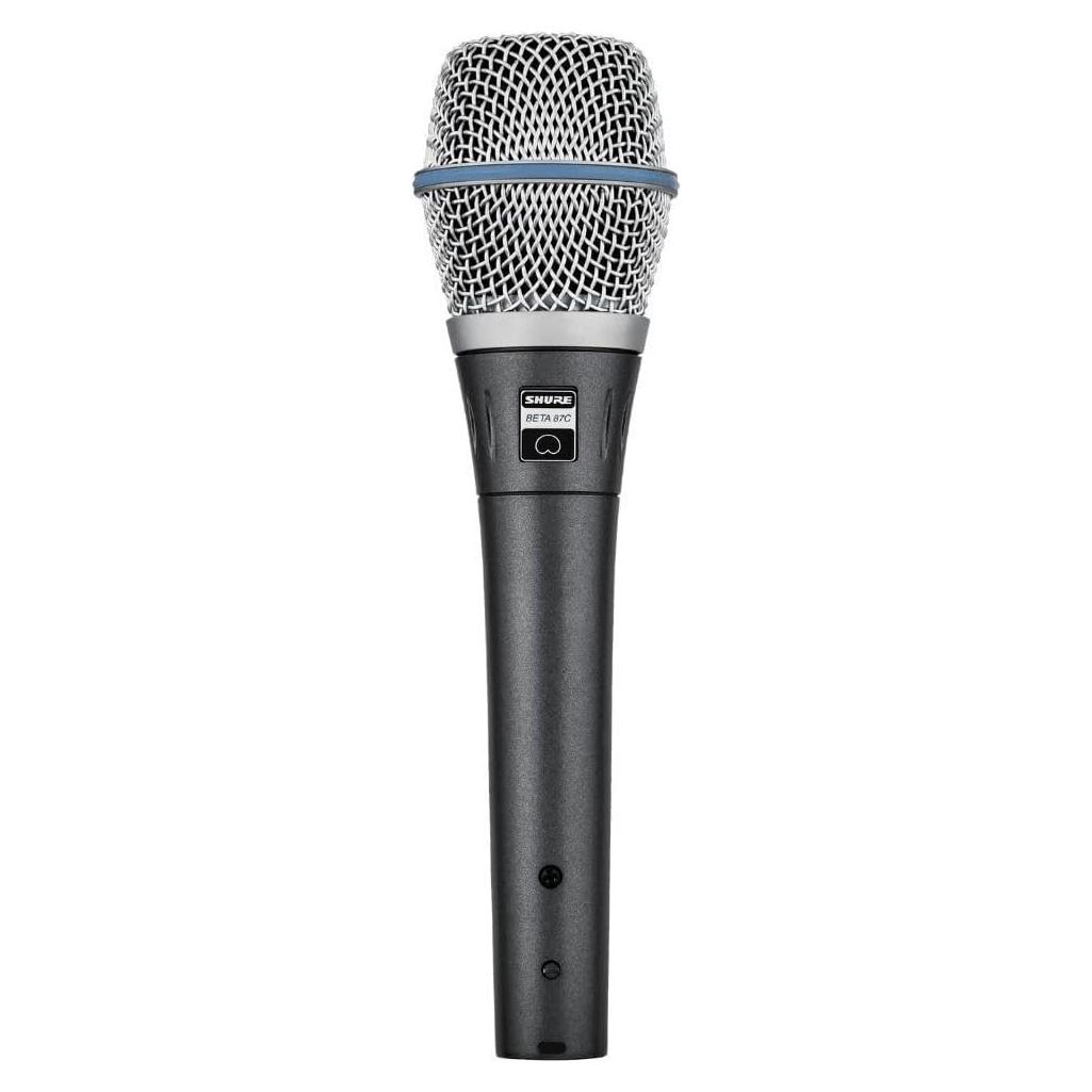 Micrófono Vocal Shure BETA 87C Cardioide con Filtro Antipop