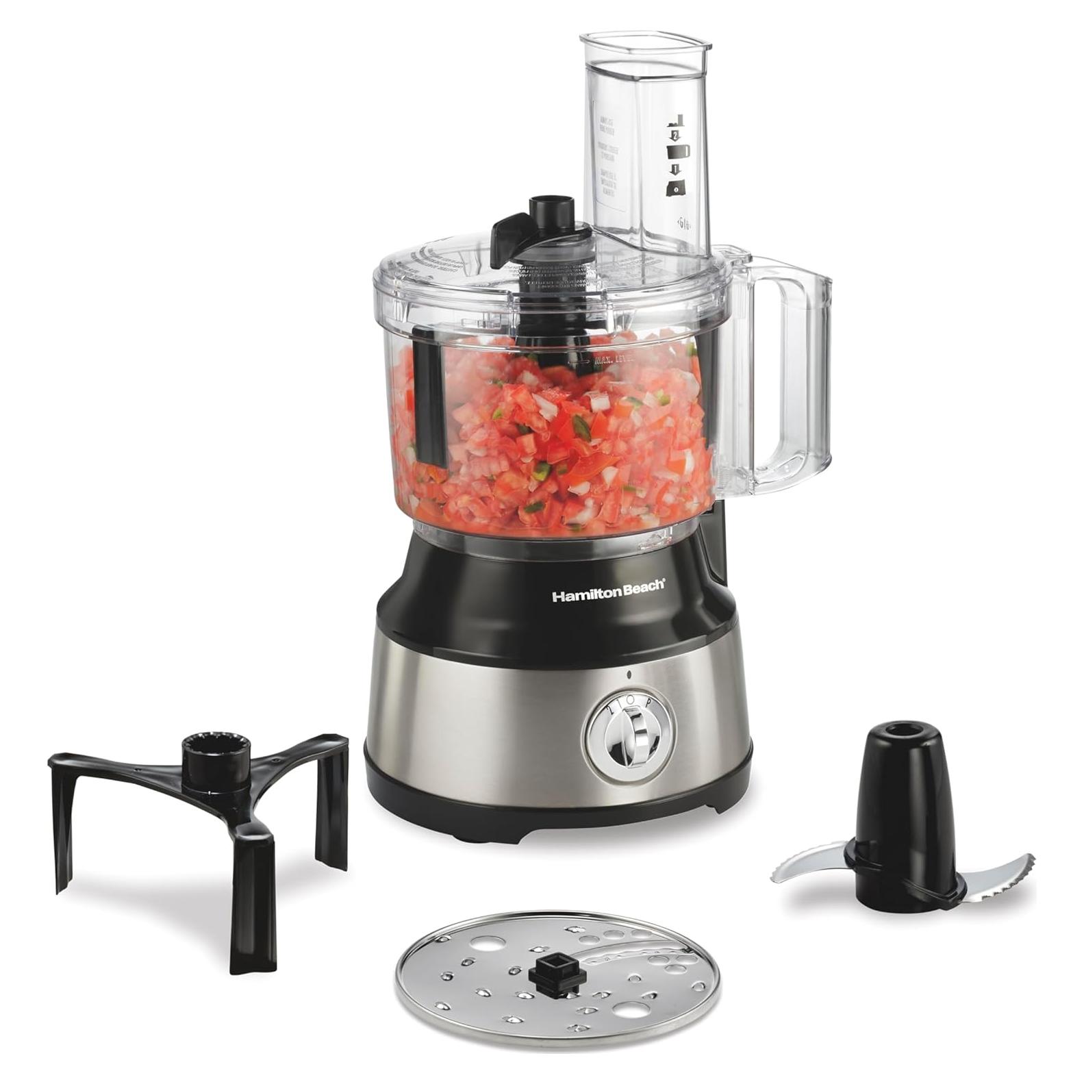 Procesador de Alimentos Hamilton Beach 10 Tazas con Raspador