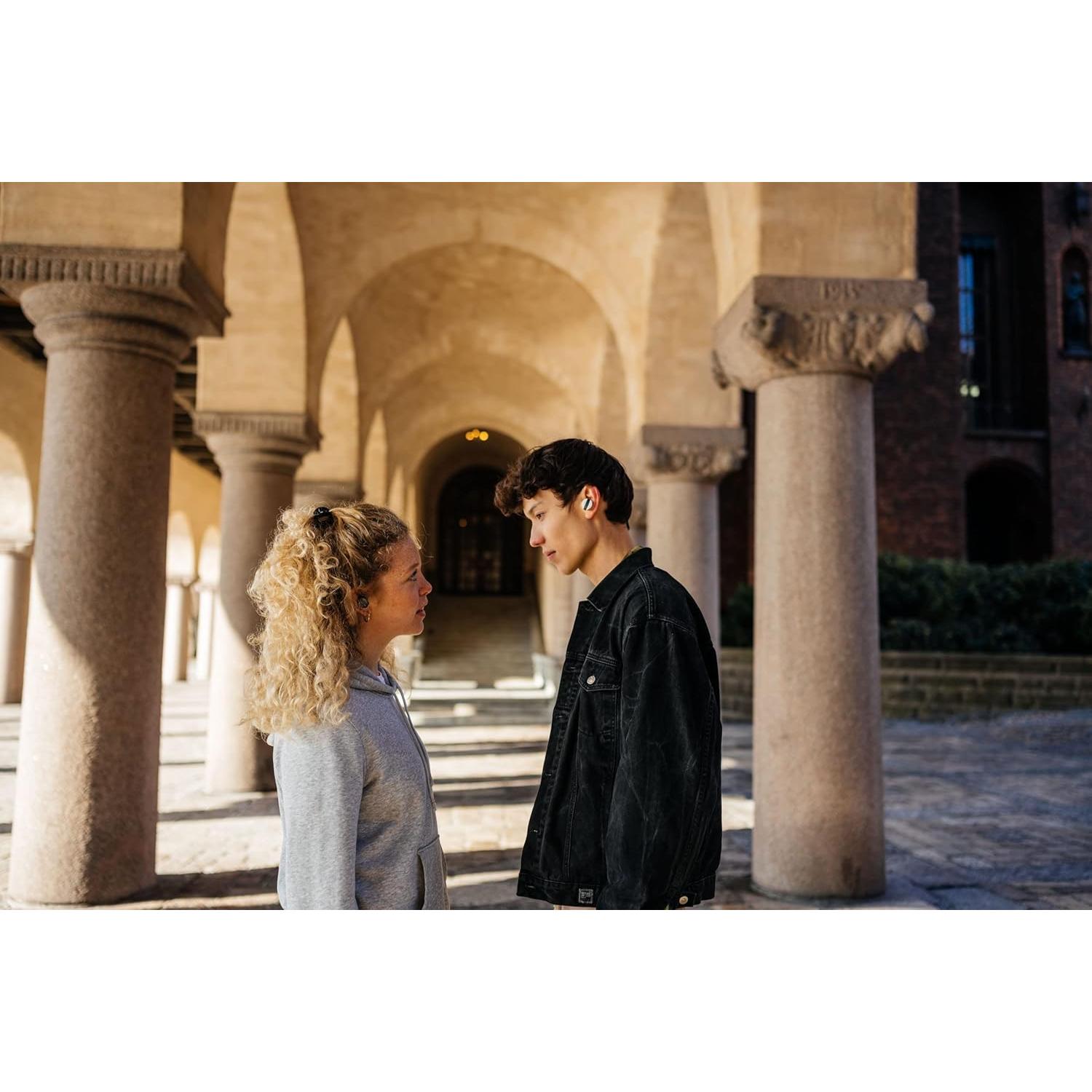 beyerdynamic Free BYRD Grey True Wireless Bluetooth in-Ear Headphones, Active Noise Cancelling, Long Battery Life, Microphone, IPX4, Sound Personalization and Alexa Built-in