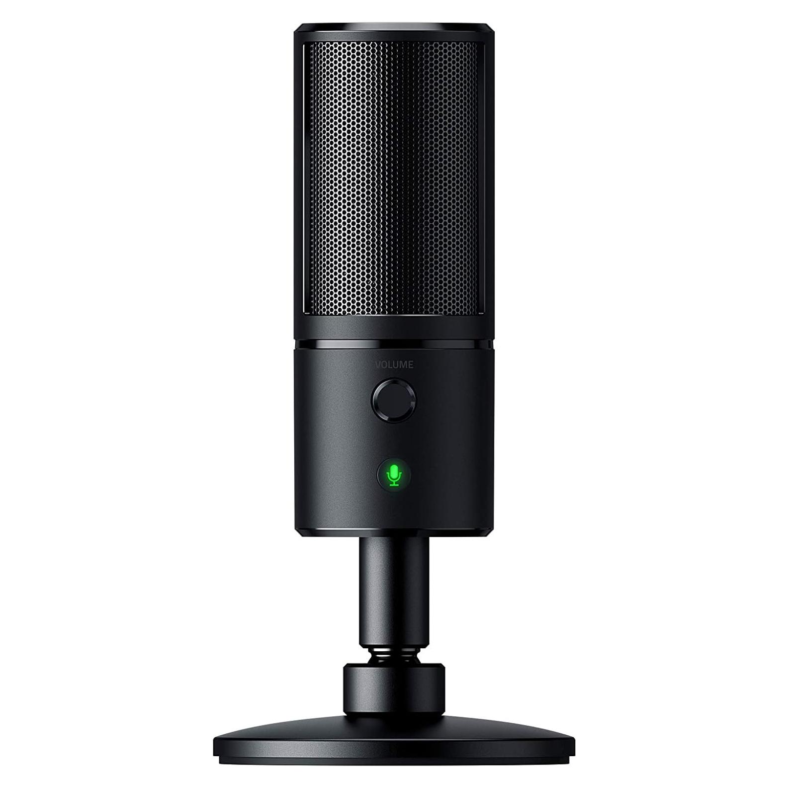 Micrófono de Streaming Razer Seiren Emote Negro Clásico