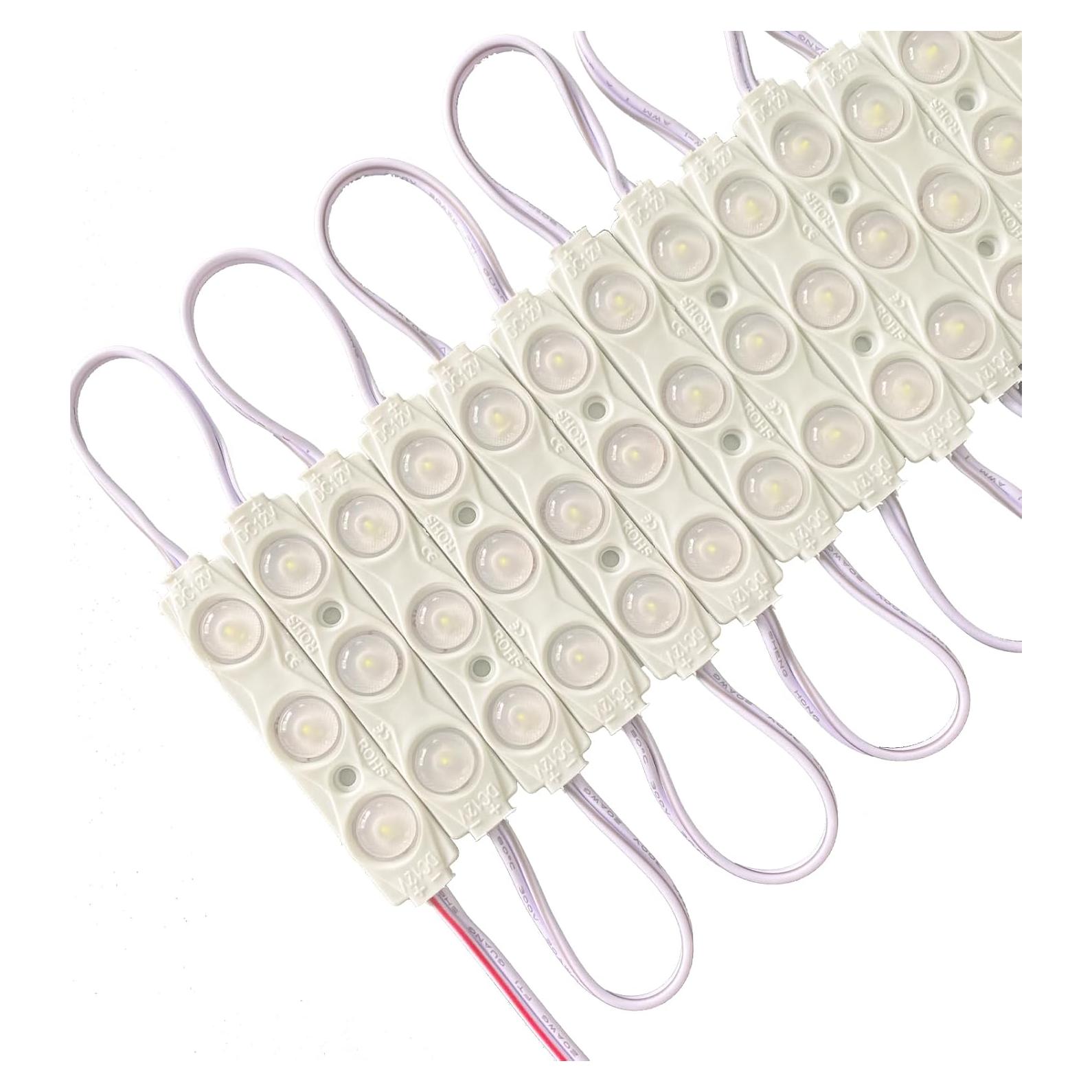 Módulo LED LIANWO 20pcs 2835 SMD Blanco IP67 2.99m