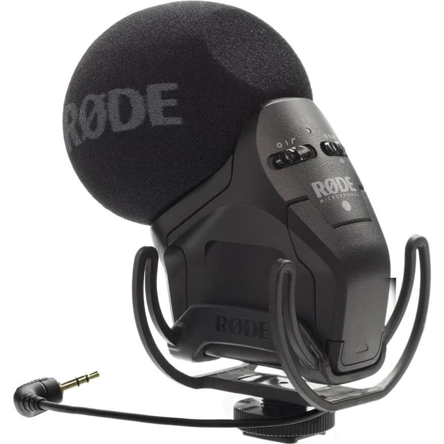 Micrófono Estéreo VideoMic Pro Rycote para Cámara - 109.5g