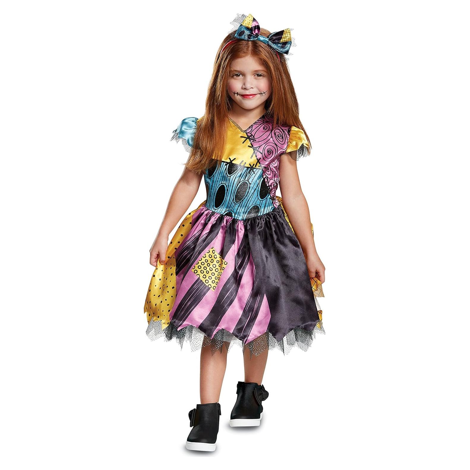 Disfraz Bebé Sally Pesadilla Antes de Navidad 2T Multicolor