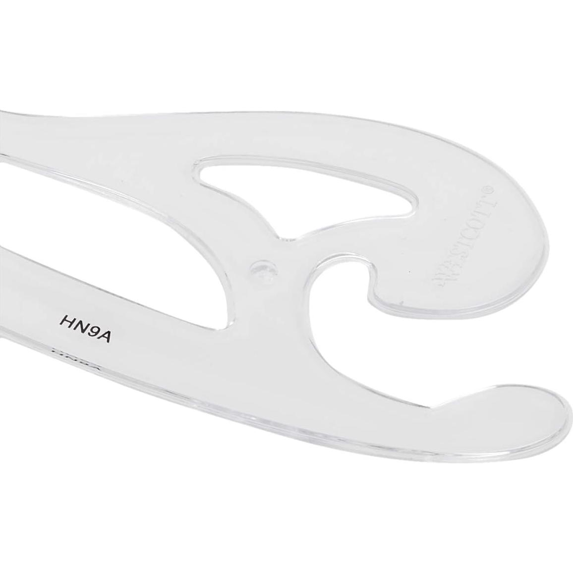 Conjunto de curvas plásticas Westcott FC-4, Set de 4 unidades