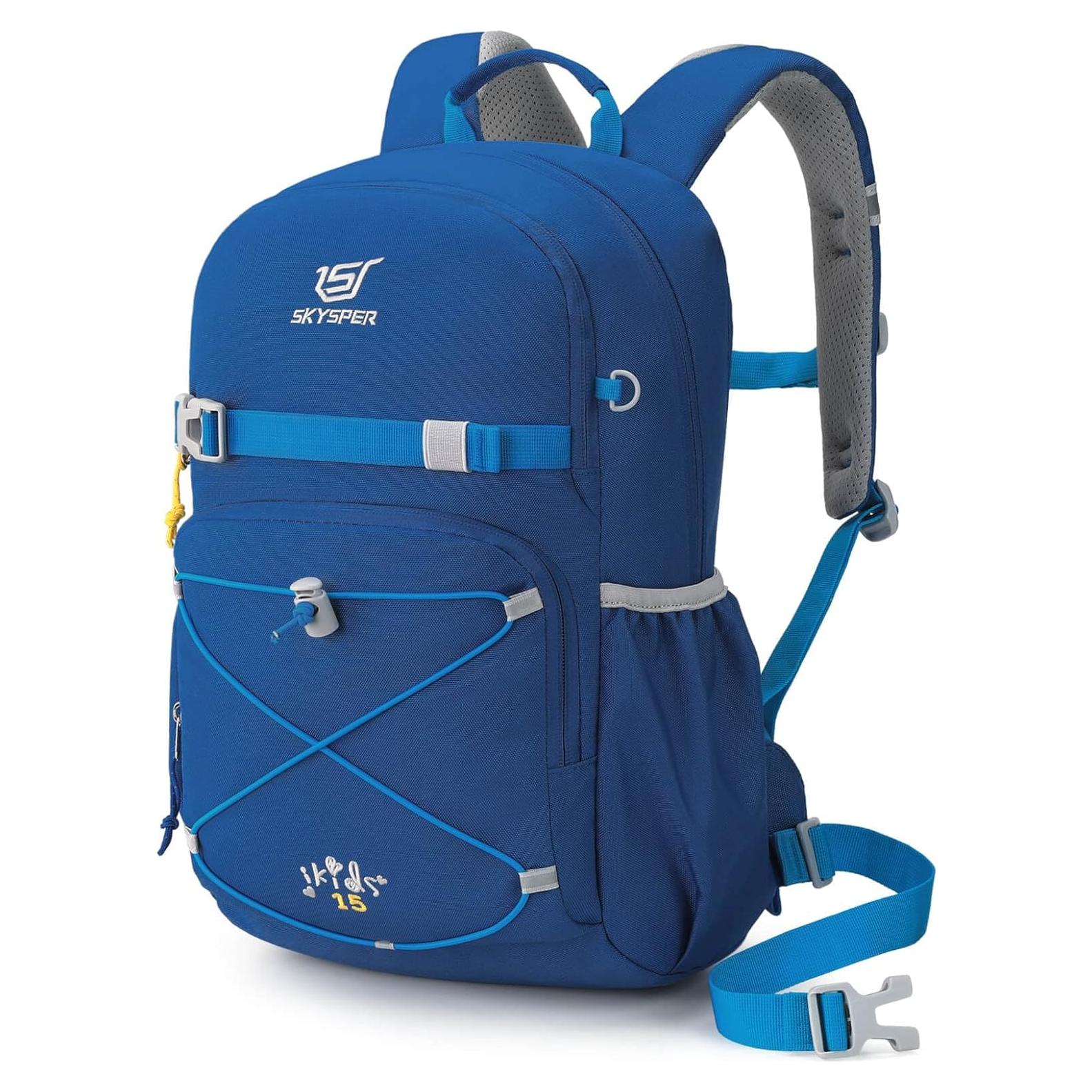 Mochila SKYSPER 15L para Niños - Diseño Ergonómico Azul