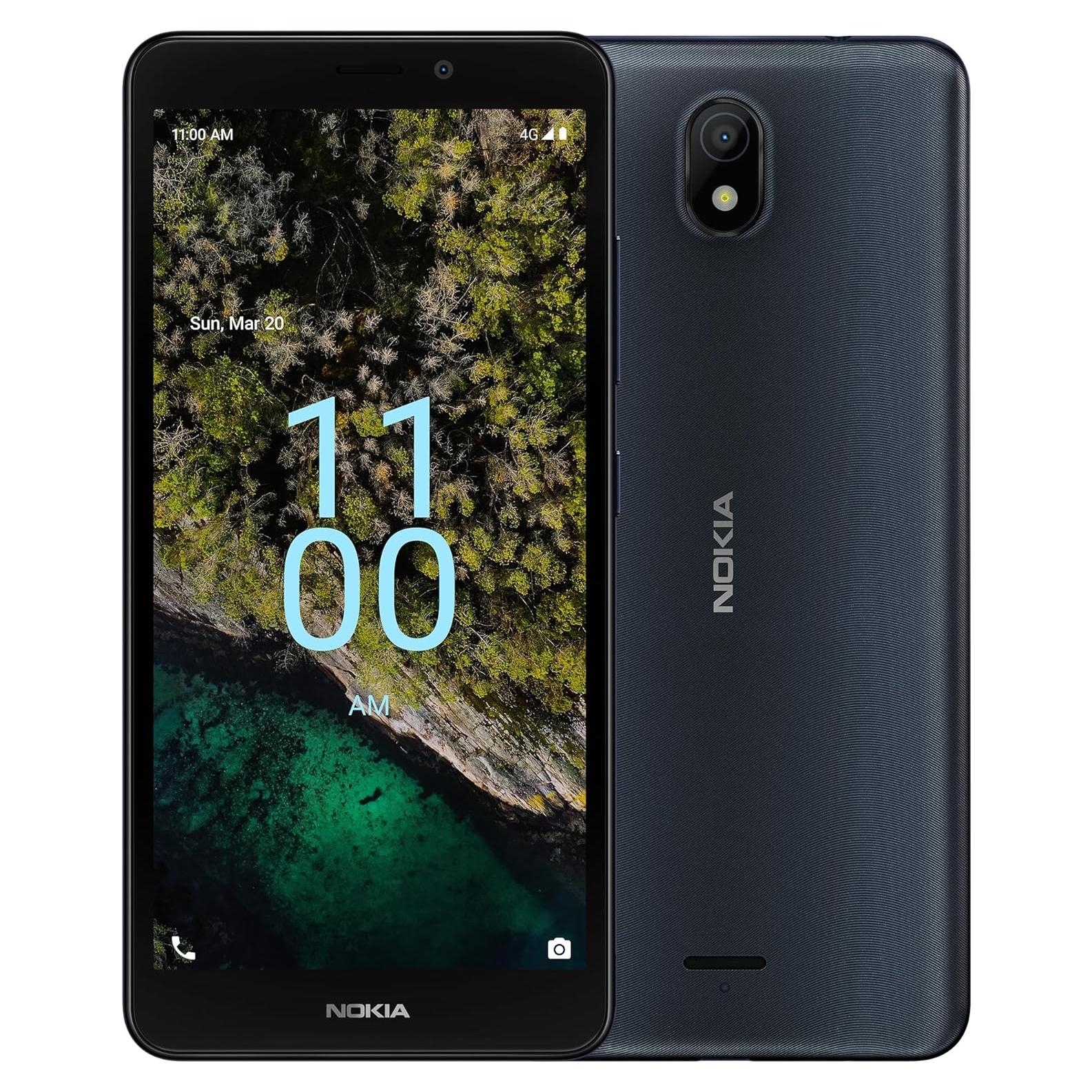 Nokia C100 | Android 12 | 2GB RAM | 32GB | Azul Marino
