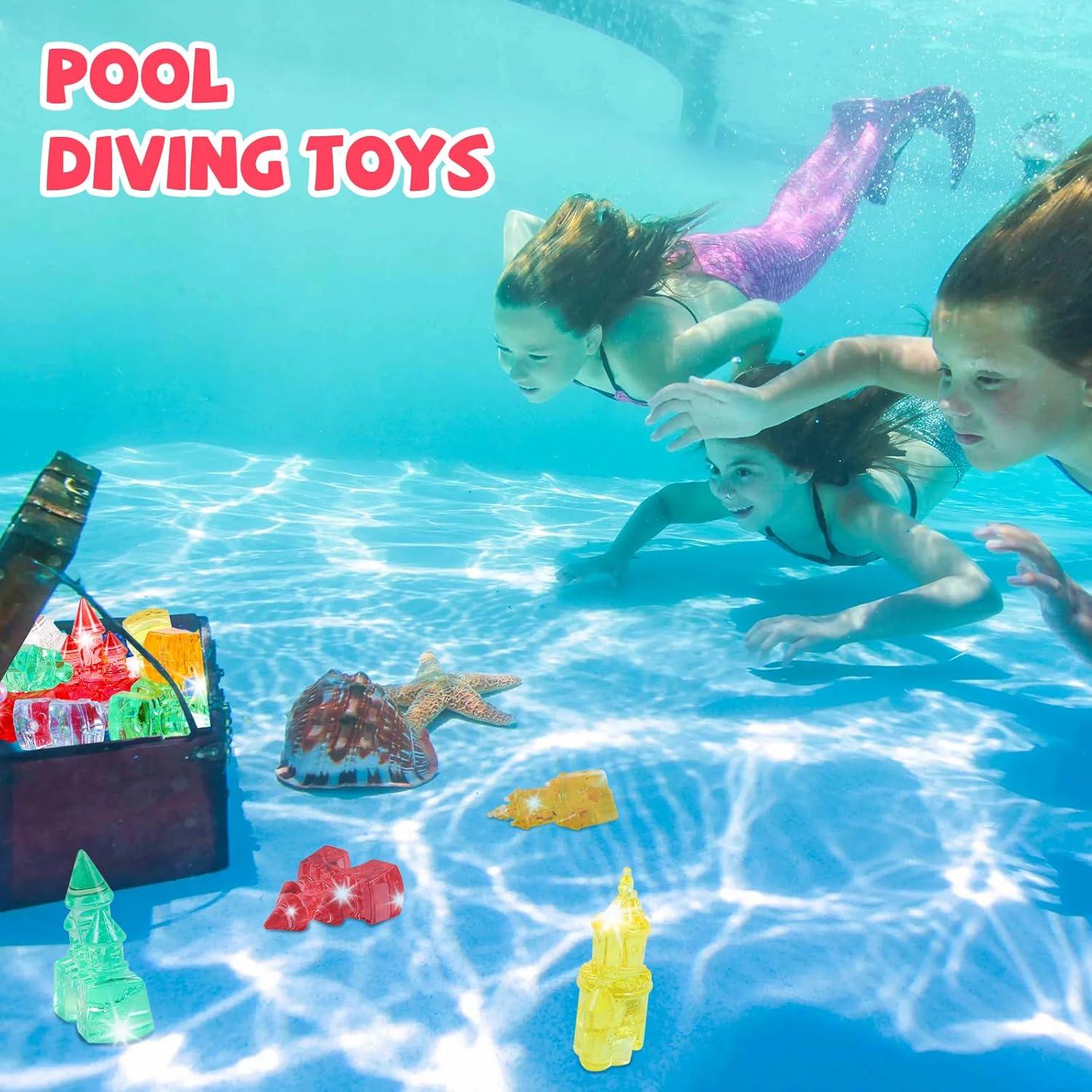 Gemitas Acrílicas de Buceo Niceup - Castillo de Princesa 65pcs