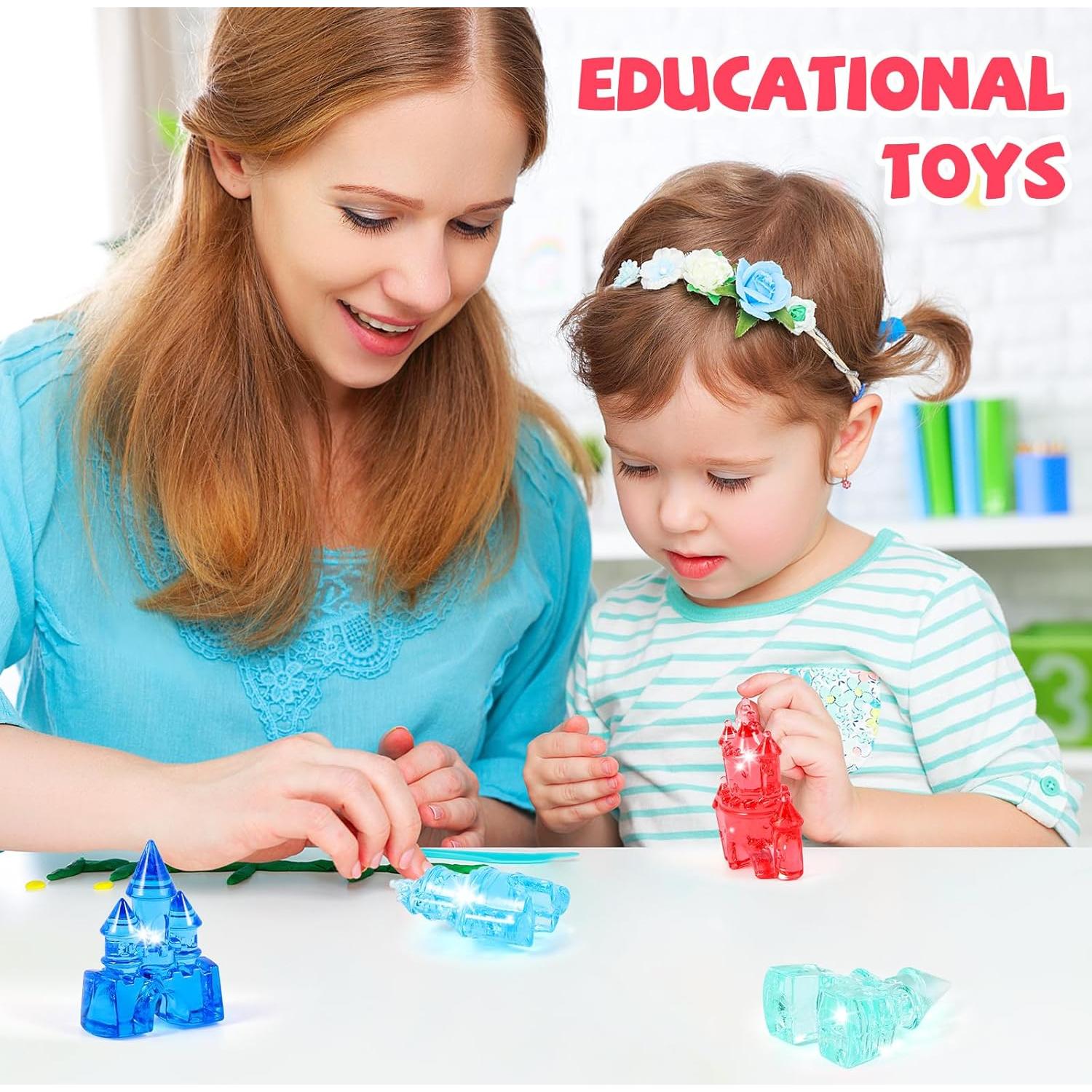 Gemitas Acrílicas de Buceo Niceup - Castillo de Princesa 65pcs