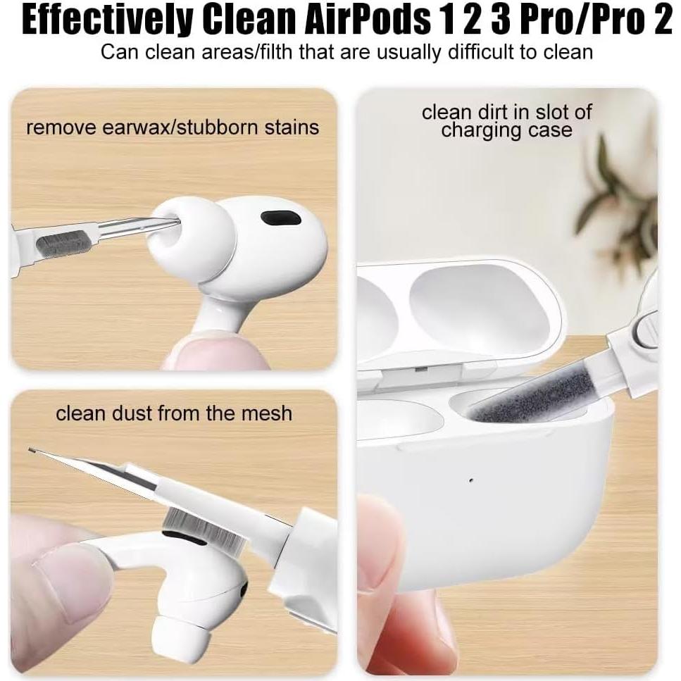 Kit de Limpieza 5 en 1 SAYAFAN para AirPods 1 2 3 Pro