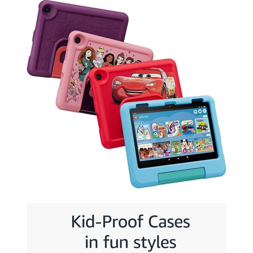 Tableta Amazon Fire HD 8 Kids 2024 | 3GB RAM, 32GB, Uva
