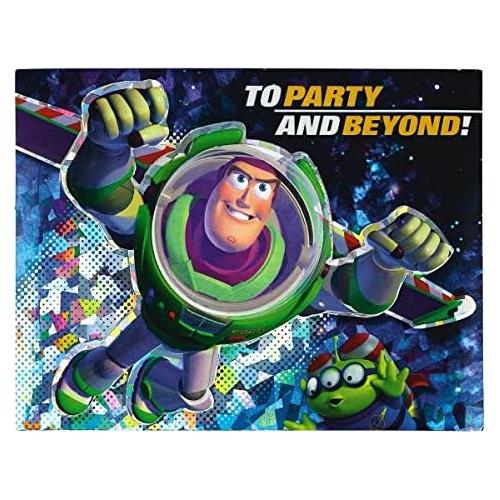 Tarjeta de Invitación Fiesta Toy Story Amscan 8 Piezas 12x16 cm