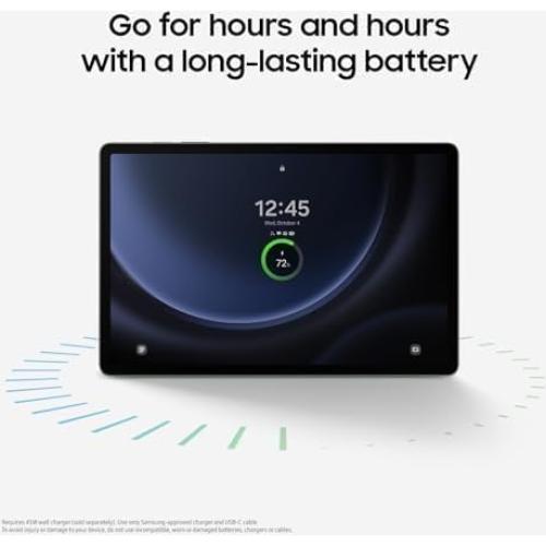 Samsung Galaxy Tab S9 FE+ 12.4" 128GB Menta, Resistente IP68