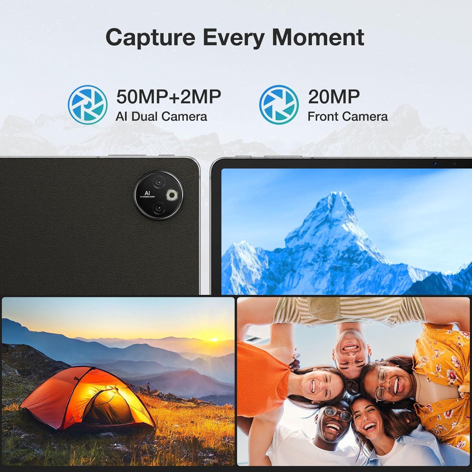 Tableta DOOGEE T30 Max 12.4" 4K 20GB RAM 512GB Android 14