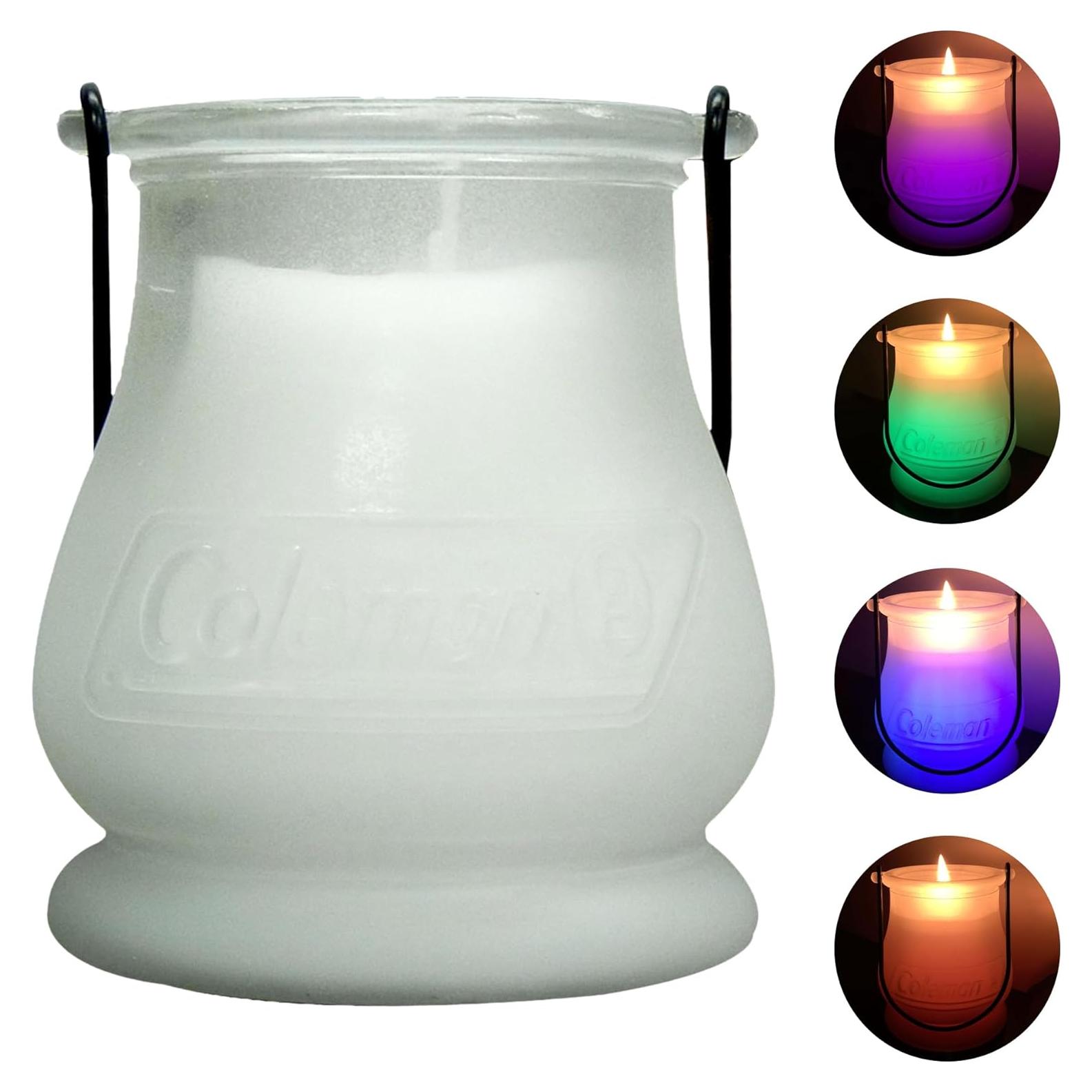 Vela LED de Citronela Coleman 77091 Multicolor 25h