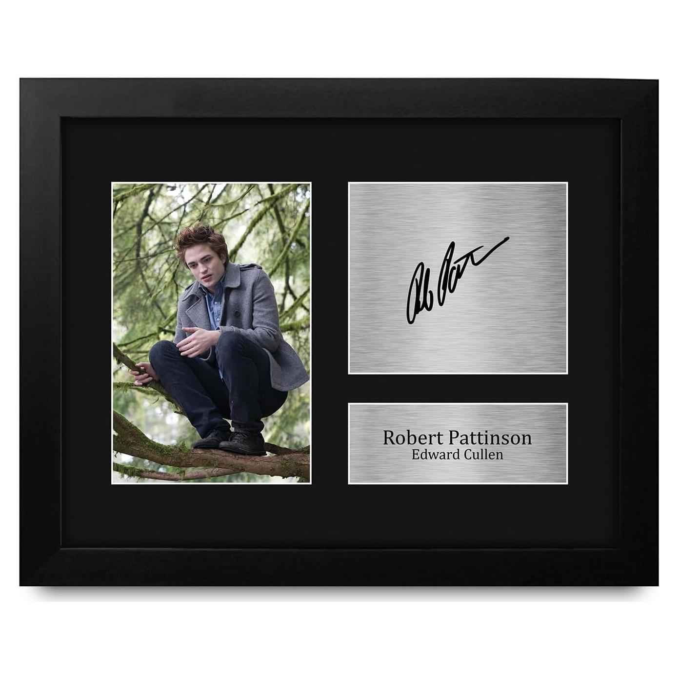 Foto Enmarcada Robert Pattinson Crepúsculo Memorabilia 34x26 cm