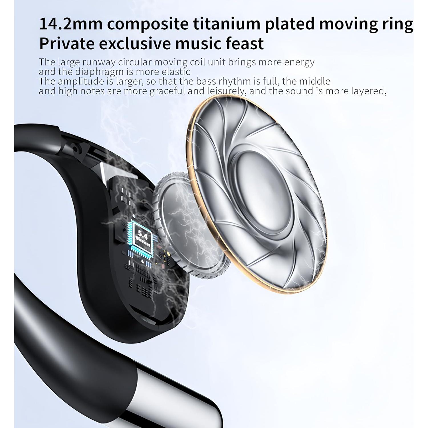 Auriculares Traductor Bluetooth JAD Q39 - 115 Idiomas, 8h Batería