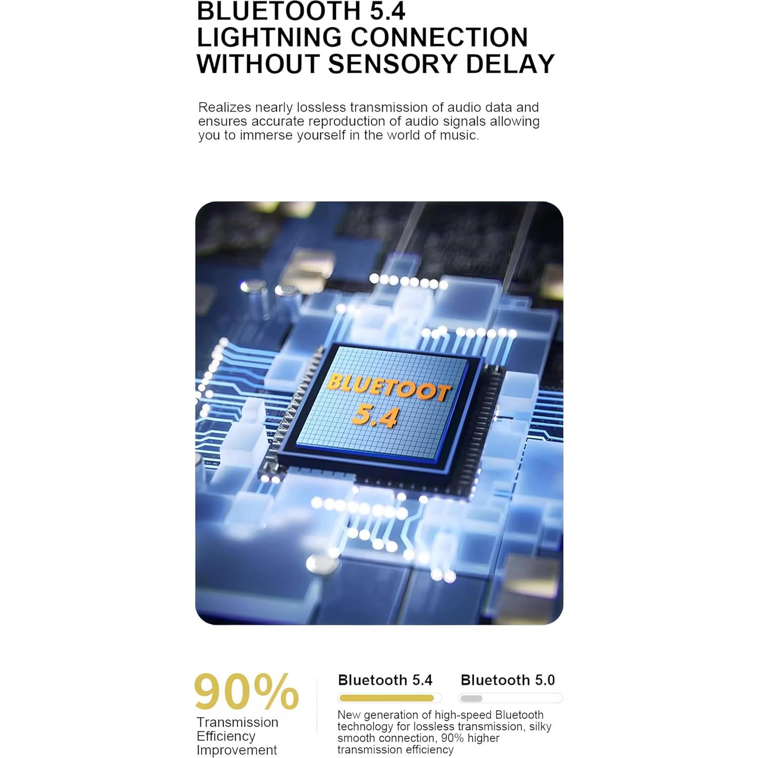 Auriculares Traductor Bluetooth JAD Q39 - 115 Idiomas, 8h Batería