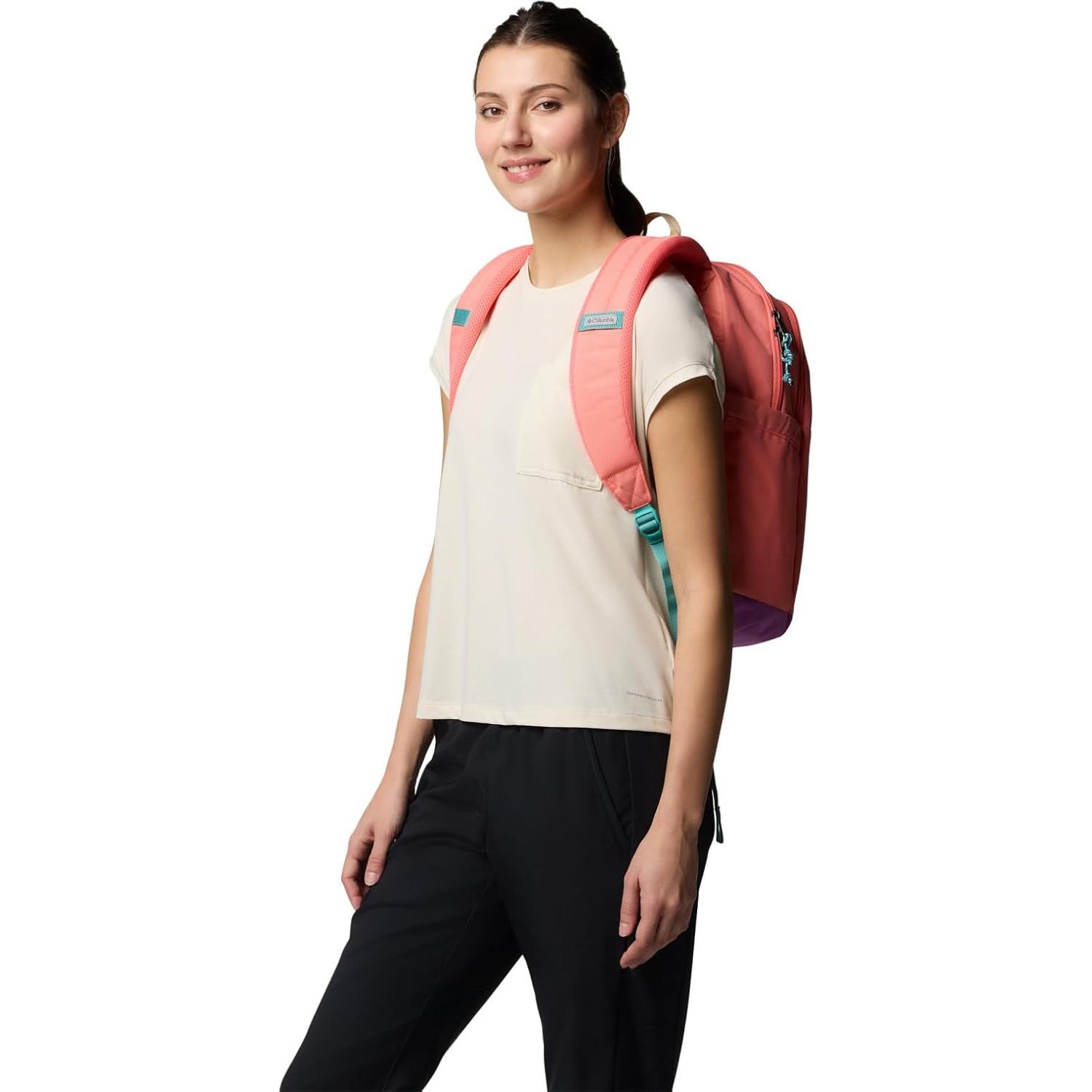 Mochila Unisex Columbia Buxton 26L Alpenglow con Funda para Laptop