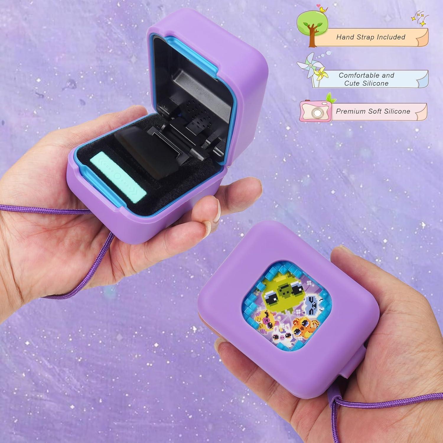 Funda de Silicona MGZNMTY para Bitzee Magicals - Púrpura